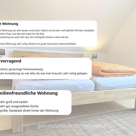 Ferienwohnung Kinzigblick - Balkon - Fuer Kinder - Mit Bettwaesche & Handtuecher 스첸켄젤 외부 사진