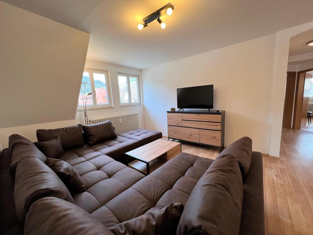 Ferienwohnung Kinzigblick - Balkon - Fuer Kinder - Mit Bettwaesche & Handtuecher 스첸켄젤 외부 사진