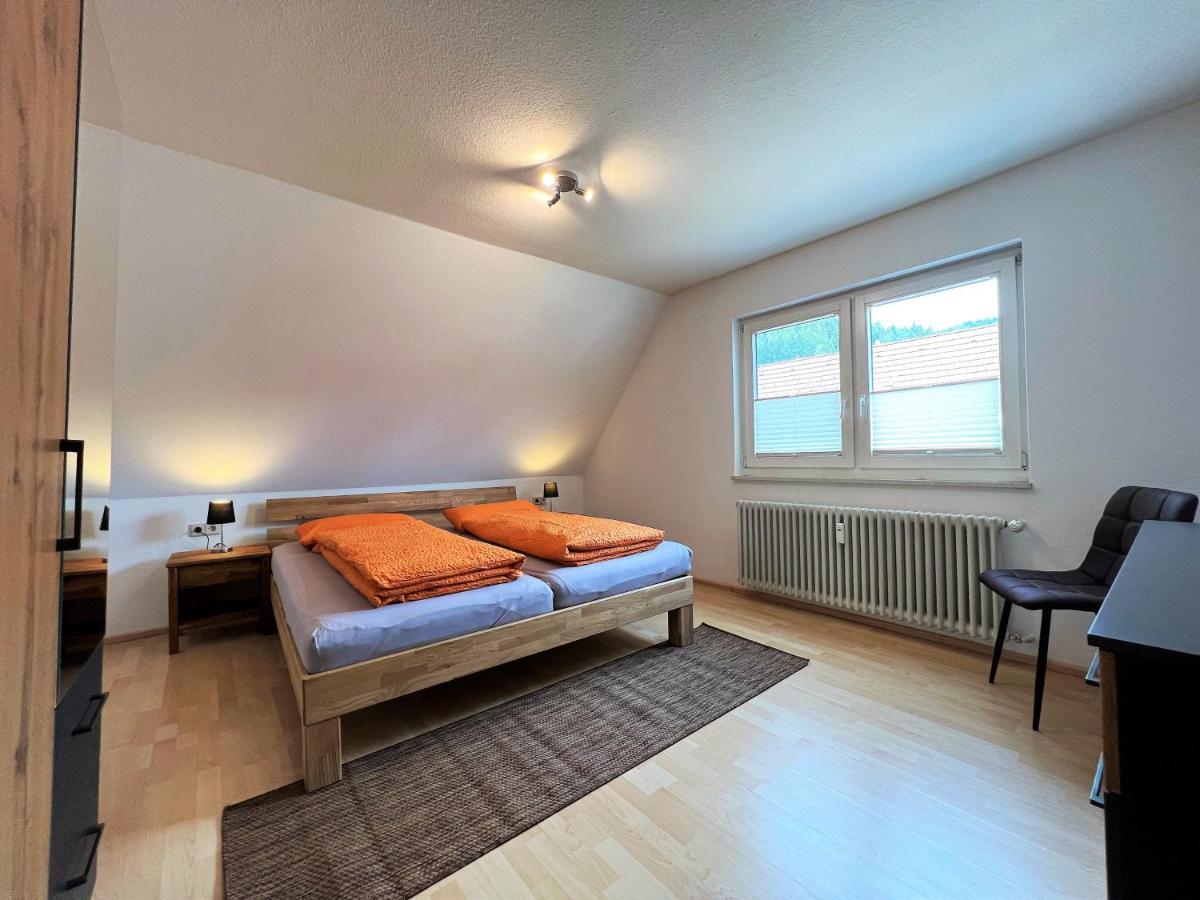 Ferienwohnung Kinzigblick - Balkon - Fuer Kinder - Mit Bettwaesche & Handtuecher 스첸켄젤 외부 사진