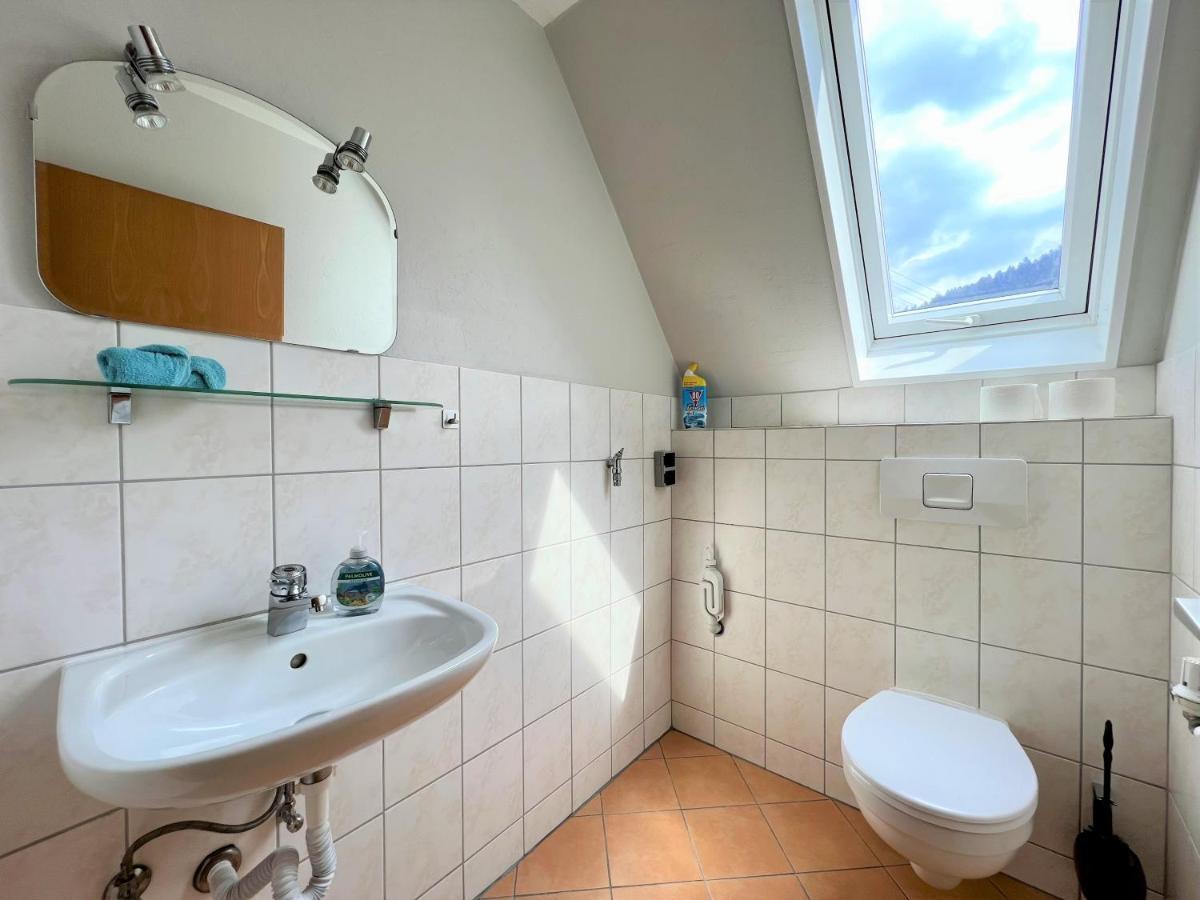 Ferienwohnung Kinzigblick - Balkon - Fuer Kinder - Mit Bettwaesche & Handtuecher 스첸켄젤 외부 사진